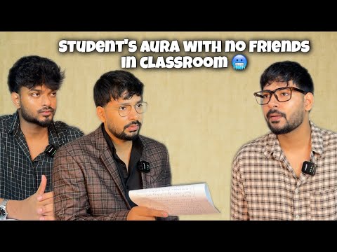 STUDENT'S AURA WITH NO FRIENDS IN CLASSROOM 🥶| VR VINES