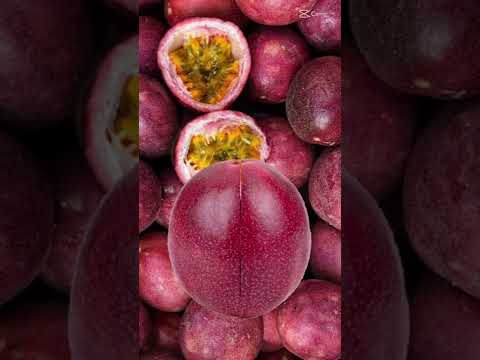 Wow Cute baby inside Passion fruit #viral