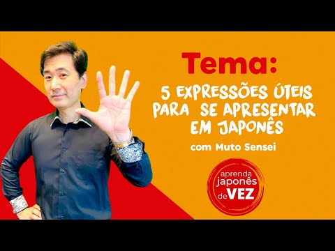 ?Koji Muto - 5 Expressões úteis para se apresentar em japonês - Aprenda japonês de vez