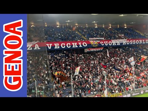 ⚽ GENOA VS SPAL (1-0) Atmosphere Coppa Italia At Stadio Luigi Ferraris