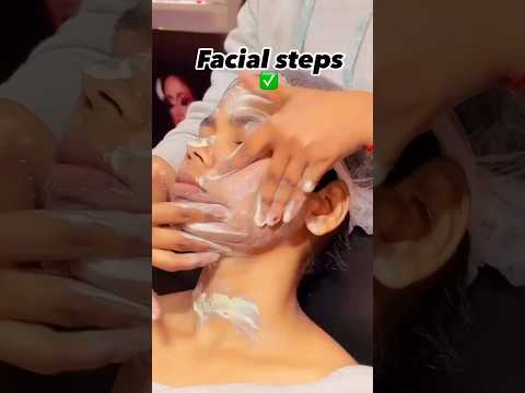 Facial steps # How to do facial massage steps #youtubeshorts #skincare #viral #viral