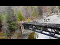 KVR across the Coldwater River (BC, Coquihalla Summits)