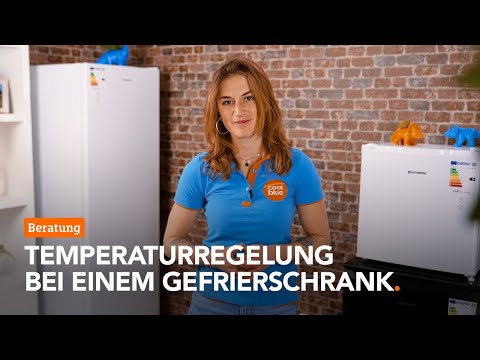 Einstellung der Temperatur deines Gefrierschranks