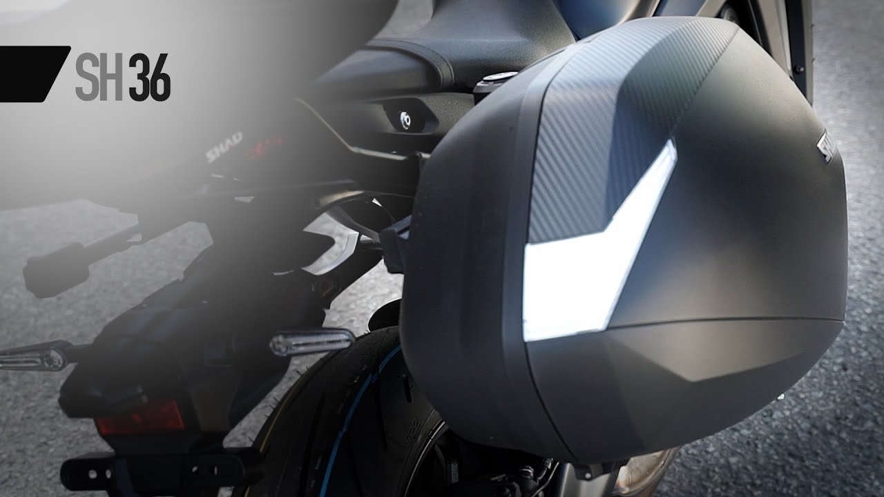 Shad SH36 Panniers - Carbon - 72 Litre Video