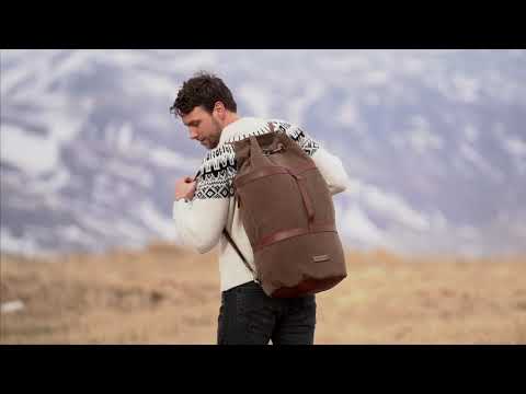 Seesack »Robin« (L) - handgemachter vintage Seesack, Reteo-Look, Raumwunder, Oliv-Grün | DRAKENSBERG