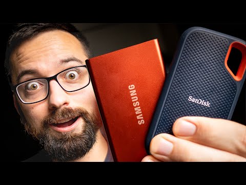 Which Is BETTER? SanDisk Extreme Portable SSD VS Samsung T7 SSD Review