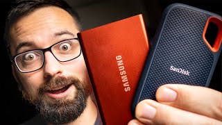 Which Is BETTER? SanDisk Extreme Portable SSD VS Samsung T7 SSD Review