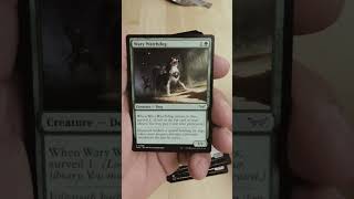 Have you ever had two cards stick together like this? #mtg #boosters #packopening #cards #shorts