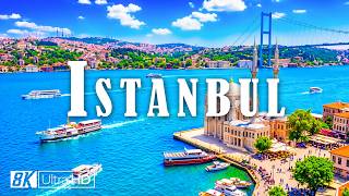 ISTANBUL 8K Virtual Tour 🇹🇷 🧿 Hagia Sophia, Bosphorus Strait & Historic Turkish 