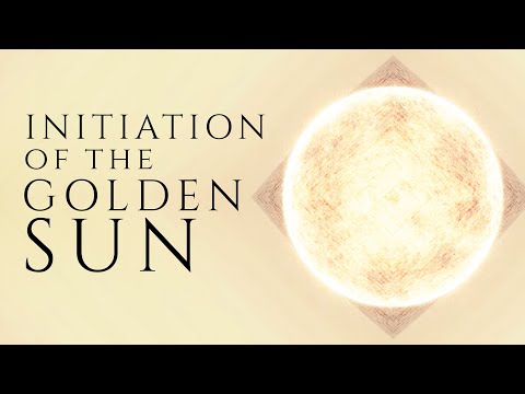 Initiation of the Golden Sun 528Hz