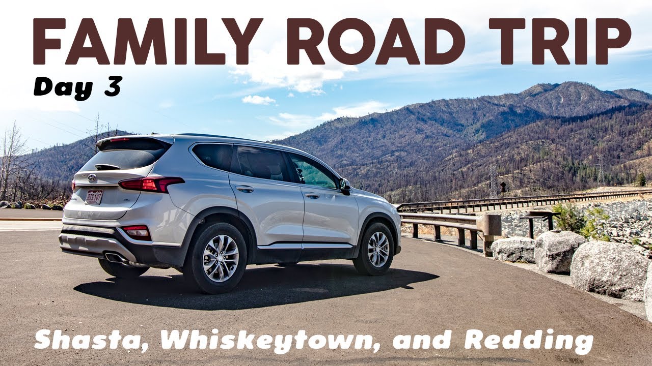 Family Road Trip in a Hyundai Santa Fe - Shasta Ghost Town