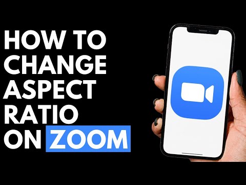 How To Change Aspect Ratio on Zoom in Android Phone | Zoom Tutorial