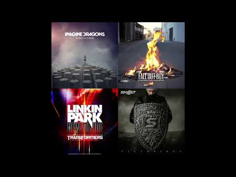 My New Radioactive Lines mashup   Imagine Dragons + Fall Out Boy + Linkin Park + Skillet