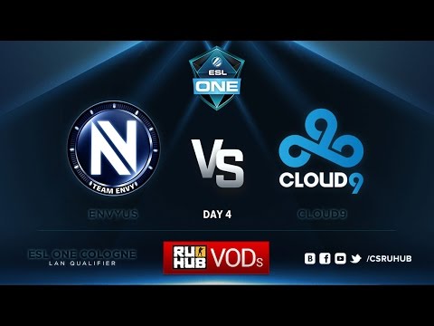 ESL One Cologne Qualifications - Cloud9 vs. ENVYUS - de_cobblestone