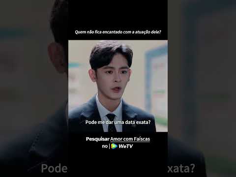 Quem não fica encantado com a atuação dele?😉#AmorcomFaíscas está em exibição na #WeTV