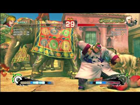 SSF4 AE [Ken] Momochi vs chobixinco [Rufus]