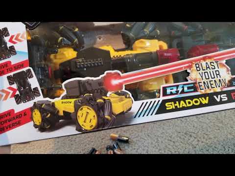 ASMR Unboxing New Battle Hunters Laser Tag R/C Radio Control Cars 2020!