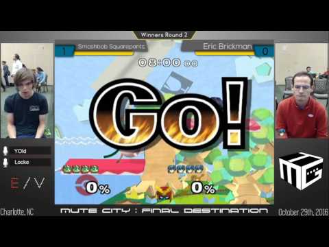 Mute City : FD - Smashbob Squarepants vs Eric Brickman - Winners Round 2