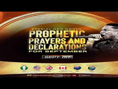 SEPTEMBER SPECIAL NEW MONTH PROPHETIC PRAYERS || NSPPD || 1ST SEPTEMBER 2025