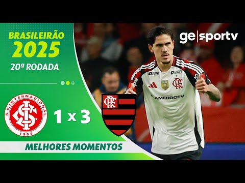 Gols e lances de Internacional x Flamengo