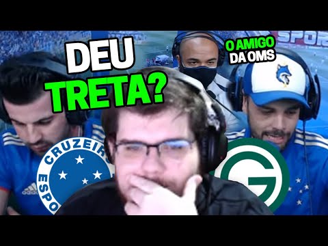 CASIMIRO REAGE A "CRUZEIRO 1X1 GOIÁS" NO CANAL CRUZEIRO SPORTS | Cortes do Casimito