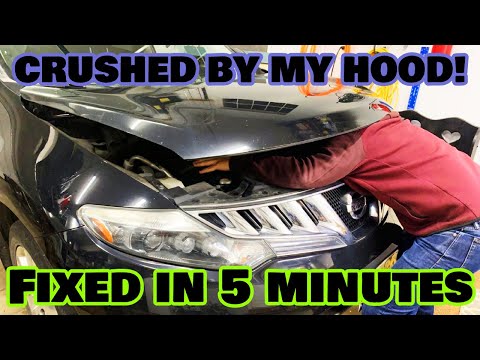 Nissan Murano Hood Won't Stay Up