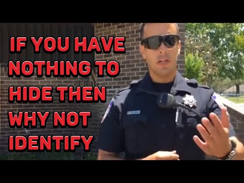 ID Refusal Intimidation Fail No Crime No ID #idrefusal