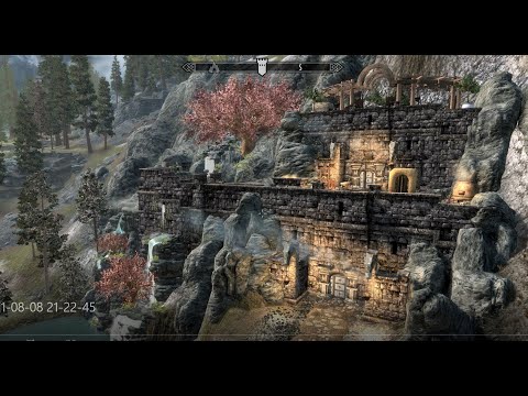 Mist Fall Keep Update - Skyrim Special Edition House Mod