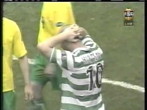 2005 (April 30) Celtic Glasgow 1 -Hibernian 3 (Scottish Premier League)