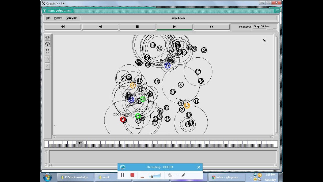 IEEE NS2 ENSURING AUTHENTICATION AND SECURITY USING ZERO KNOWLEDGE PROTOCOL FOR WSN APPLICATIONS
