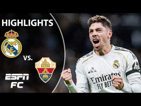 Real Madrid vs. Elche | LALIGA Highlights | ESPN FC