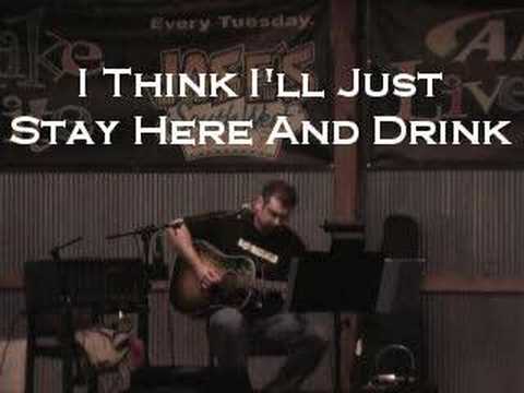 I Think I'll Just Stay Here & Drink - Jason Plumlee Sideshow