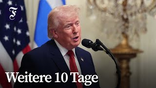 Trump verlängert Ultimatum für Angriffe auf Irans Energieanlagen