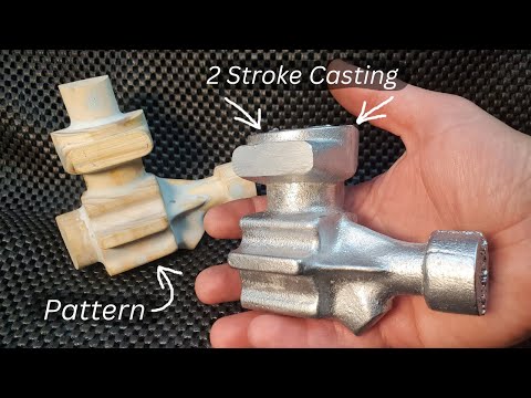 Aluminum Sand Casting Two Stroke Engine Block