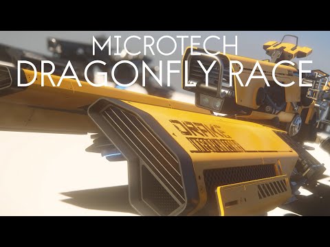 Microtech Dragonfly Race | Star Citizen Live