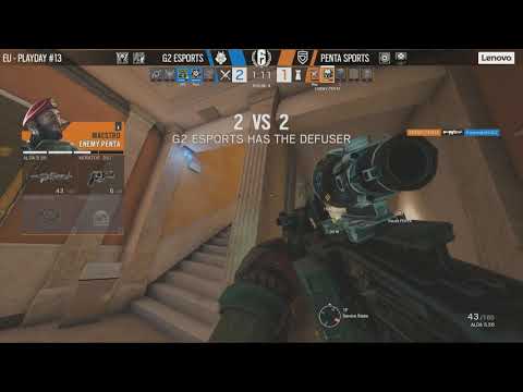 PENTA Sports vs G2 Esports | Rainbow 6 Pro League Season 8