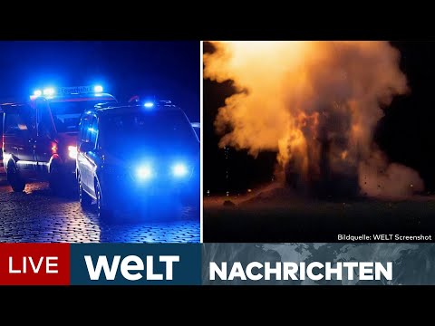 BERLIN: Bombenanschlag verhindert? Polizei findet Sprengstoff bei Personenkontrolle | LIVESTREAM
