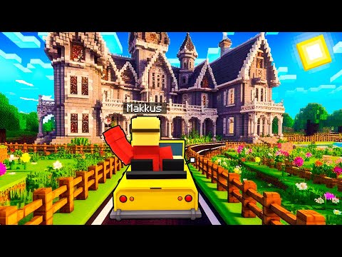 Insane Mega Villa Build in Minecraft!