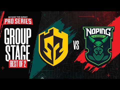 Black N Yellow vs NoPing Game 1 - BTS Pro Series 5: Group Stage w/ MLP & johnxfire