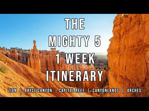 Experience Utah's Mighty 5 in 1 week | Adventures in the National Parks