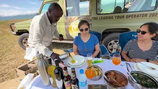 Exotic Dining Experience: Safari Under Our Shaded Canopy!