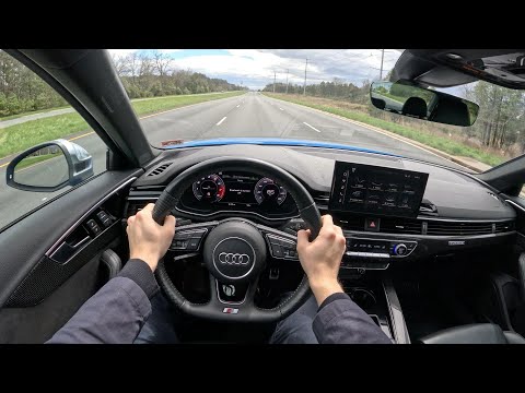 2020 Audi S4 3.0T Premium Plus - POV Test Drive