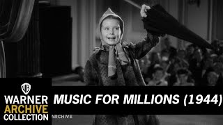 Music For Millions (1944) – Sneaking On Stage