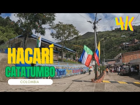Entre las calles y paisajes del Catatumbo - Hacarí "Encanto Bari" #1  [4K] PASOS POR DESCUBRIR