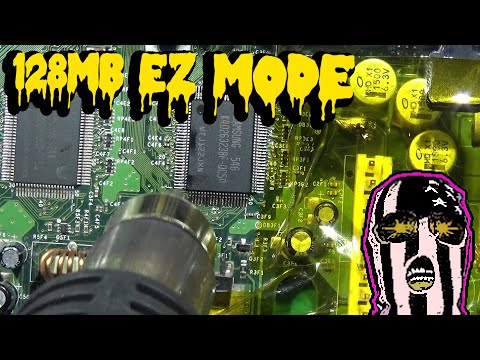 Easy Mode Xbox 128mb Ram Upgrade using Hot Air