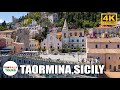 Taormina, Sicily Walking Tour [4K|60fps]