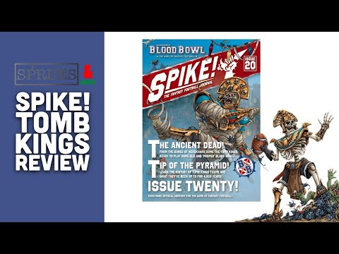 Spike! 20 Tomb Kings Team Review - Blood Bowl Third Season Edition