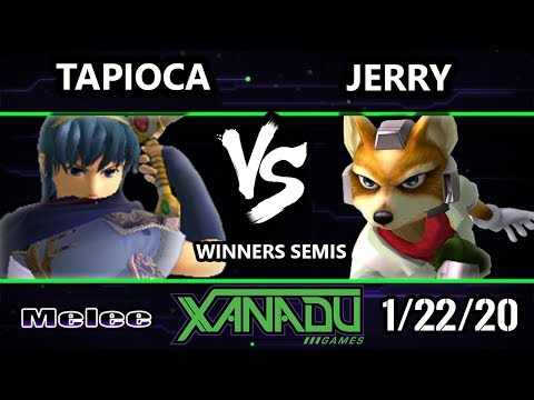 S@X 338 SSBM - Tapioca (Marth) Vs. Jerry (Fox) Smash Melee Winners Semis
