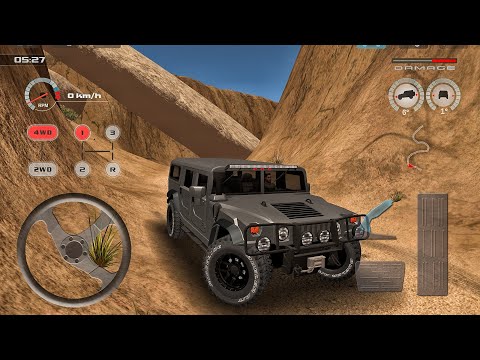 New 4x4 SUV H1 Driving - Offroad Game - Car Simulator 2025 - Android Gameplay