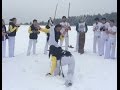 Roda de Capoeira Na Neve TURKEY 
